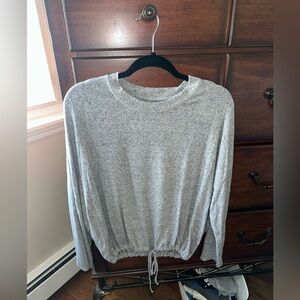 Aerie Heather Gray Knit Top